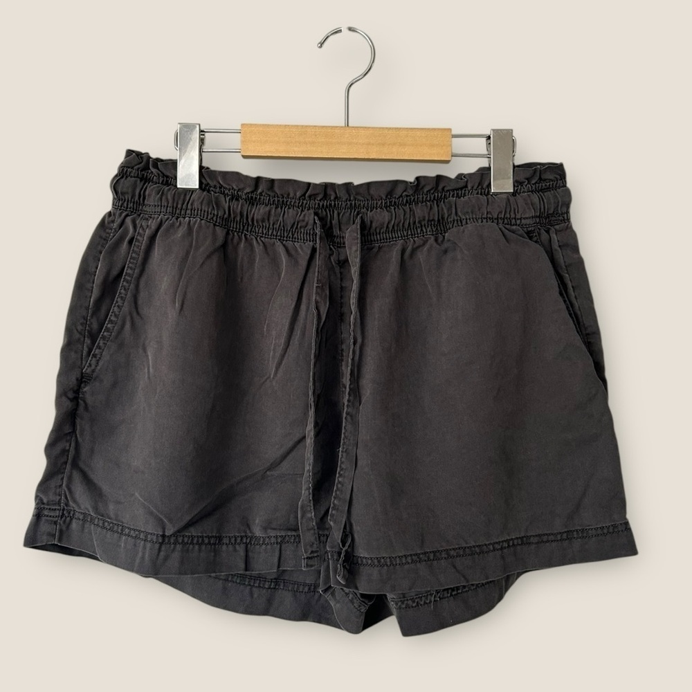C&C California Women's Black Casual Lyocell Shorts